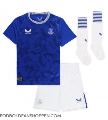 Everton Dominic Calvert-Lewin #9 Hjemmebanetrøje Børn 2024-25 Kortærmet (+ Korte bukser)